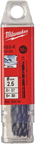 Набор сверл Milwaukee 4932363459 (10 предметов)