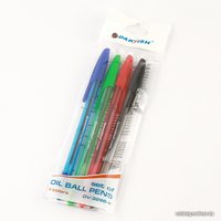 Набор шариковых ручек Darvish DV-3298-4 (4 цв.)