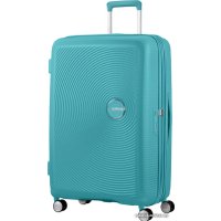 Чемодан-спиннер American Tourister SoundBox Turquoise Tonic 77 см