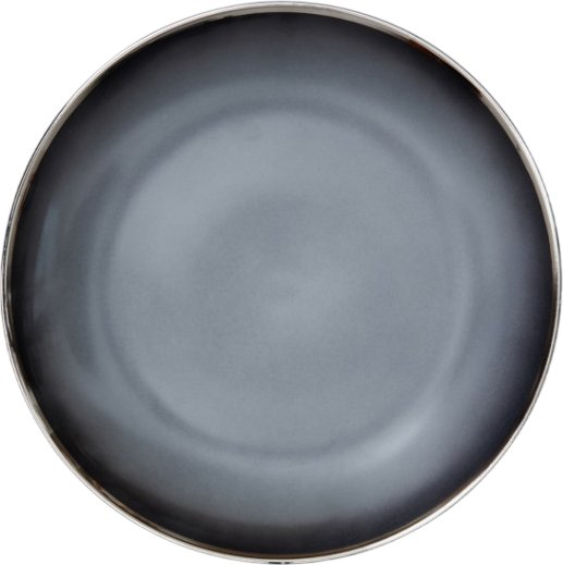 Тарелка обеденная Fissman Elegante Gray 13712