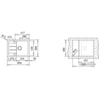 Кухонная мойка TEKA Astral 45 B-TG Белый [88909]