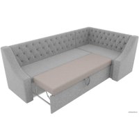 Угловой диван Лига диванов Мерлин 100457 (серый)