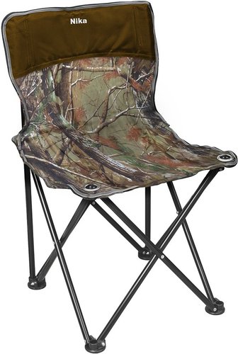 Nika походный со спинкой (коричневый с рисунком) [ПСП3]
