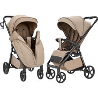 Коляска прогулочная «книга» Carrello Bravo Carbon CRL-5530 (Frost Beige)