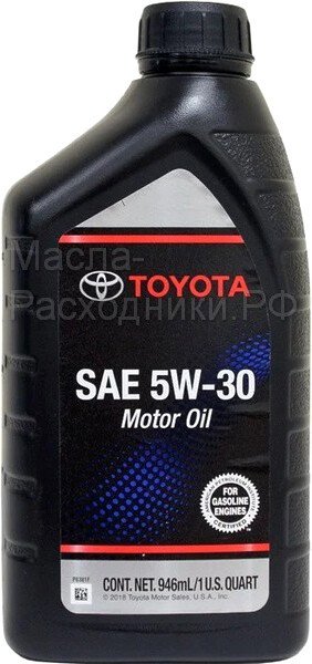 

Моторное масло Toyota 5W30 002791QT5W6S 0.946л