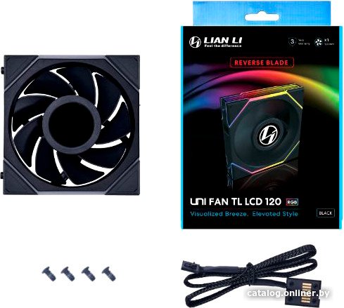 Lian Li Uni Fan TL LCD 120 Reverse G99.12RTLLCD1B.00 вентилятор