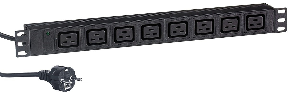 

Блок розеток ExeGate ServerPro PDU-19H015 Al-8C19-EU3CU