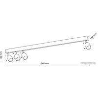 Припотолочная люстра TK Lighting Top 4761