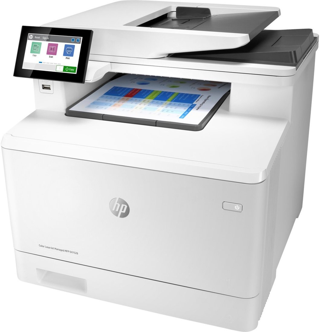 

МФУ HP LaserJet Managed MFP E47528f 3QA75A