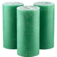 Набор свечей Мелт 150 мм (3 шт, темно-зеленый)