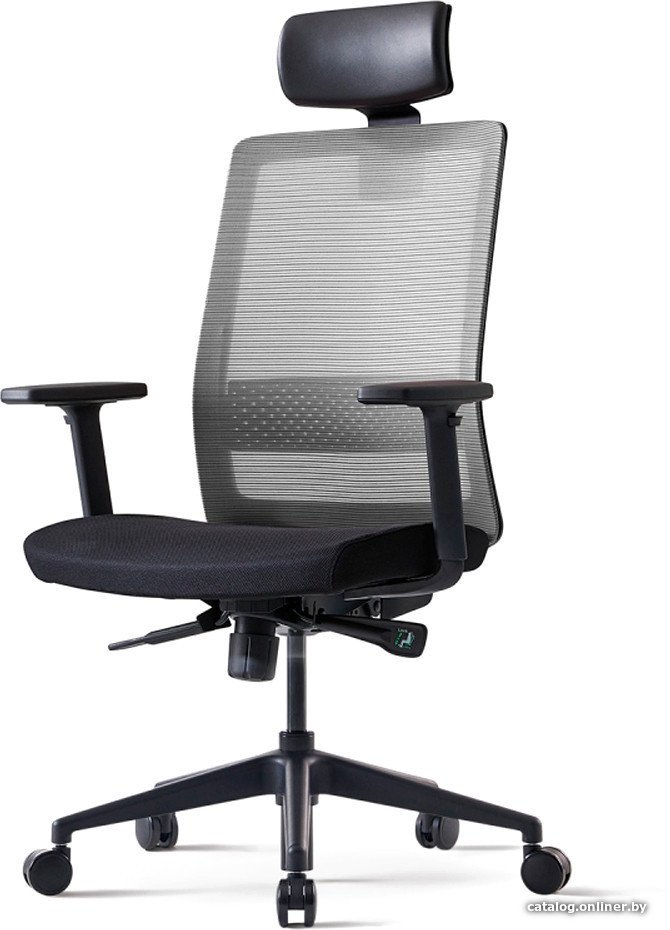 Офисное кресло Bestuhl S30 Black Pl с подголовником (черный)