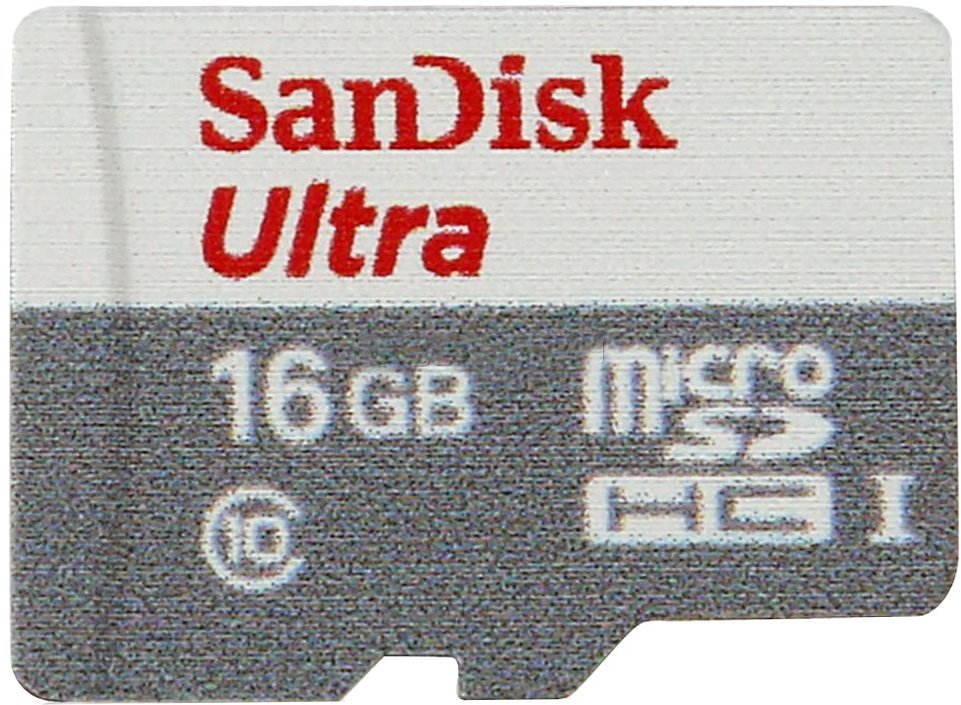 

Карта памяти SanDisk Ultra microSDHC Class 10 UHS-I 16GB