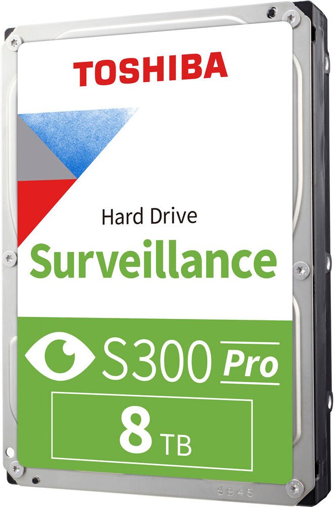 

Жесткий диск Toshiba S300 Pro Surveillance 8TB HDWTA80UZSVAR