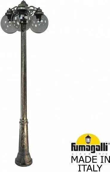 

Городской фонарь Fumagalli Globe RICU BISSO/G250 3L DN FU_G25.157.S30.BZF1RDN