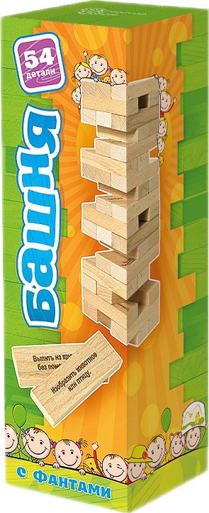 

Настольная игра Нескучные игры Башня для детей с заданиями