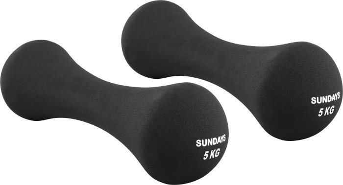 

Набор гантелей Sundays Fitness IR92004-D 2x5 кг (черный)