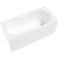 Ванна Lauter Celeste 150x70 21060050 (с каркасом, лицевым экраном и сифоном 21Y11021 матовый черный)