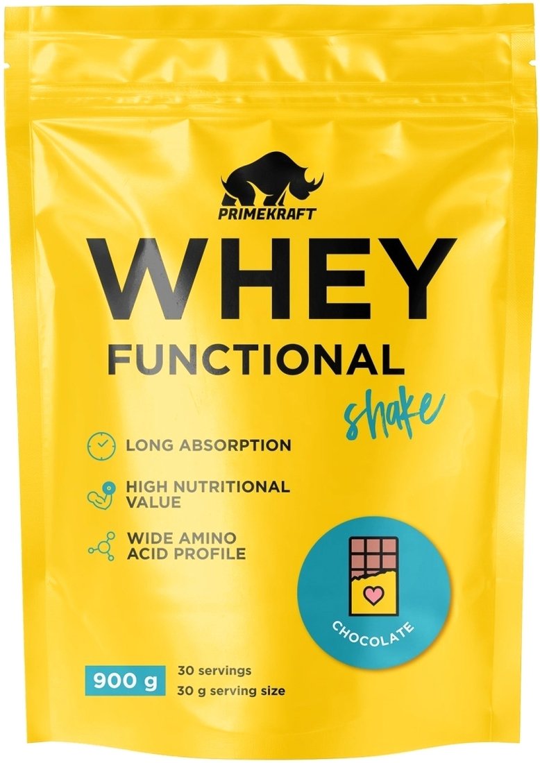 

Протеин комплексный Prime Kraft Whey Functional Shake (900 г, шоколад)