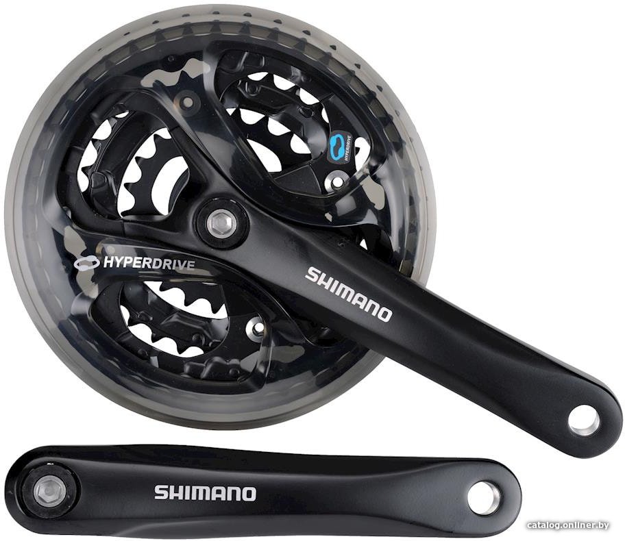 Система шатунов Shimano Acera M361 42/32/22T 175мм