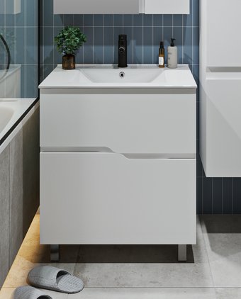 Runo Тумба под умывальник Палермо 60 (напольная)