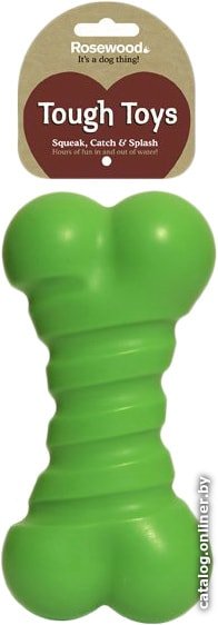 Игрушка для собак Rosewood Squeaky Tough Bone 40322