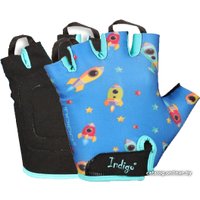 Перчатки Indigo Rocket IN324 (3XS, голубой)