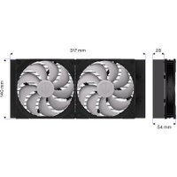 Система жидкостного охлаждения для процессора Endorfy Navis F280 ARGB EY3B005