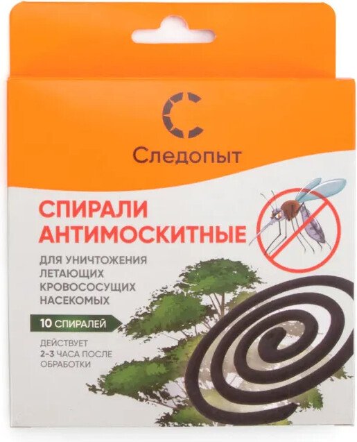 

Спираль от насекомых Следопыт PF-IR-04 (10 шт)