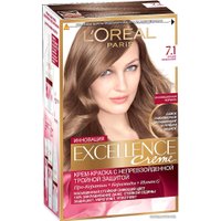Крем-краска для волос L'Oreal Excellence 7.1 Русый пепельный