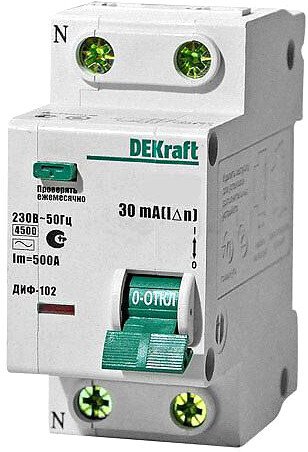 

Дифференциальный автомат Schneider Electric DEKraft 16004DEK