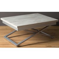 Стол-трансформер Levmar Accord D51/S59 (бетон/хром)