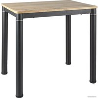 Кухонный стол Signal Damar DAMARDAC80 (дуб артизан/черный матовый)