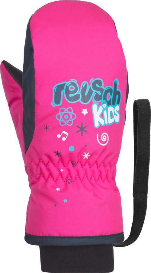 

Горнолыжные варежки Reusch Kids mitten 4885405 0350 (р-р 0, розовый)