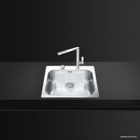 Смеситель Smeg M16CSP (стальной)