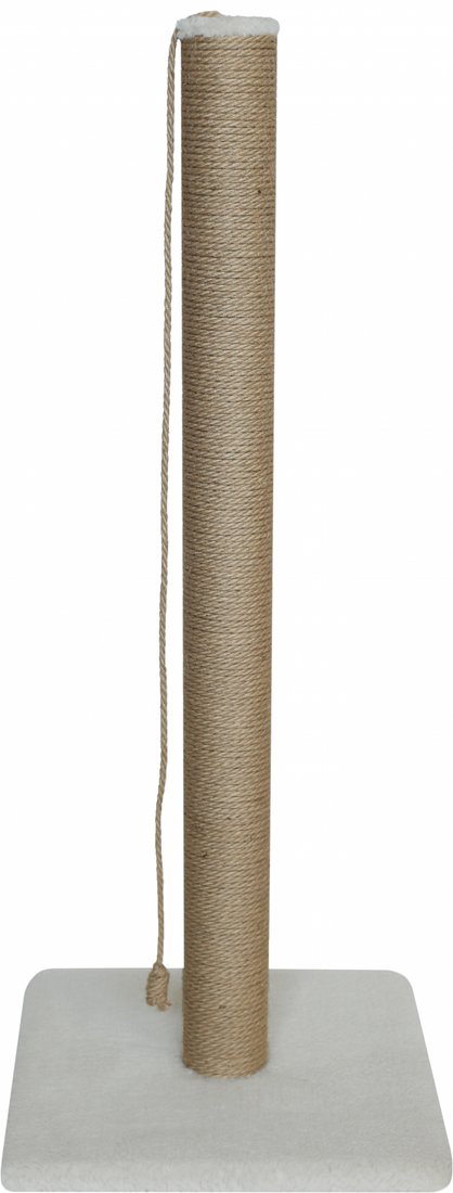 

Когтеточка Kogtik Столбик 110 ст110БелКд (молочный кучерявый/джут)