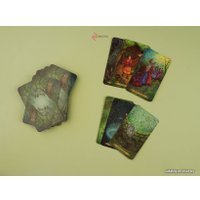 Карты Таро Эксмо. Таро Зачарованного леса (78 карт и руководство по работе с колодой в подарочном оформлении) (Везерстоун Лунаэ)