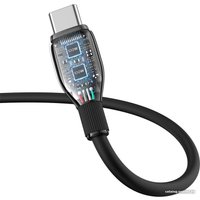 Кабель Baseus Pudding Series Fast Charging Cable 100W USB Type-C - USB Type-C (2 м, черный)