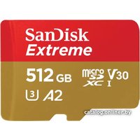 Карта памяти SanDisk Extreme SDSQXAV-512G-GN6MA microSDXC 512GB