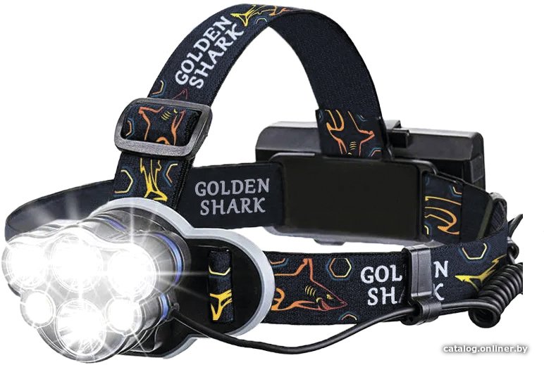 Фонарь GOLDEN SHARK Volcano HHP-9035