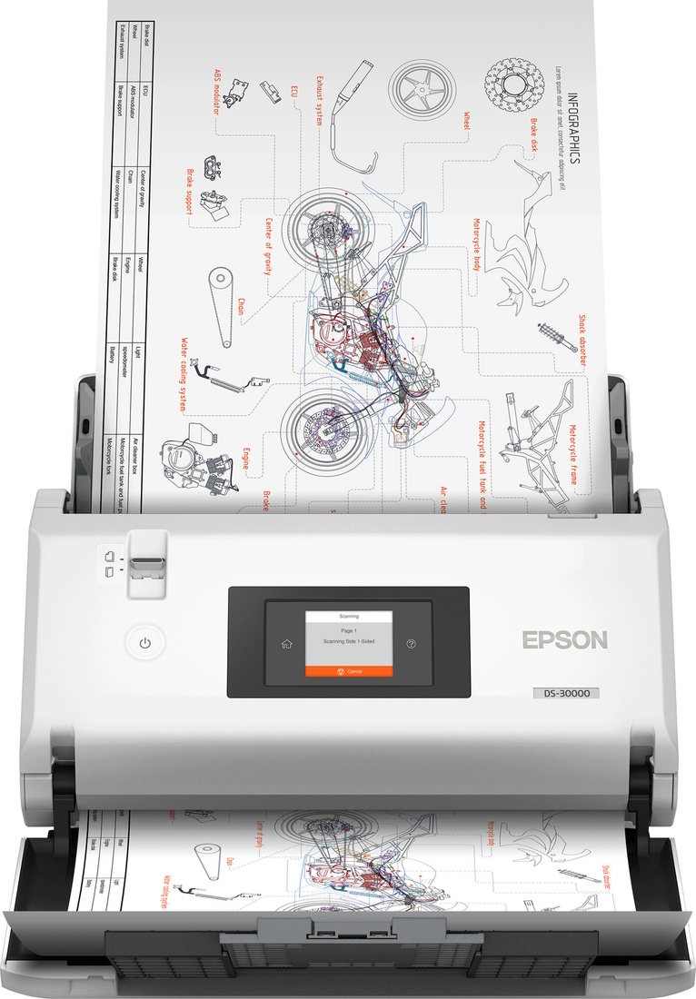 Сканер Epson WorkForce DS-30000