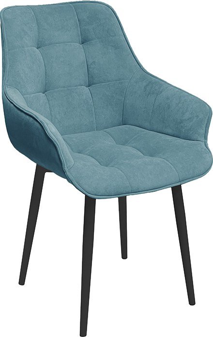 

Стул Трия Шато конус Т2 (черный муар/велюр бирюзовый)