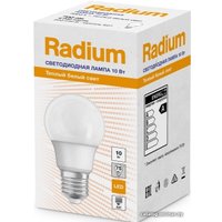 Светодиодная лампочка Radium LED A75 E27 10 Вт 3000 К