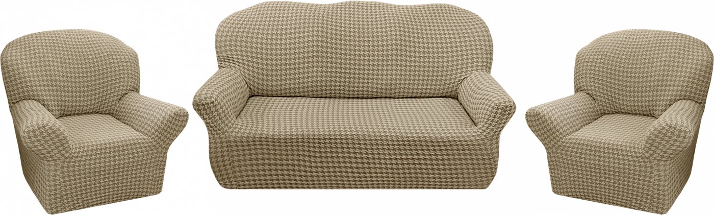 

Комплект чехлов для дивана и кресла Mio Tesoro Комфорт жаккард Люкс 10018/1446