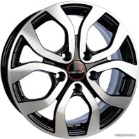 Литые диски Remain R164 16x6.5" 5x114.3мм DIA 67.1мм ET 50мм Черный с полировкой