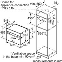 Электрический духовой шкаф Siemens CM633GBW1