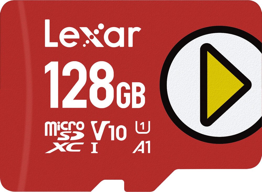 

Карта памяти Lexar Play microSDXC LMSPLAY128G-BNNNG 128GB