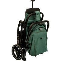 Коляска прогулочная «книга» Indigo Delta (зеленый/серый)