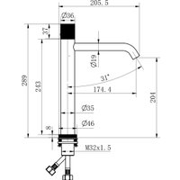 Смеситель Roxen Vine 50030129-BR
