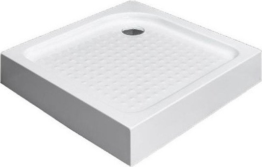 Душевой поддон Aquabath Квадратный Atlas ABS80 (80x80, белый, с сифоном)