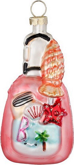 

Елочная игрушка Inge's Christmas Figural Glass Ornaments. Сумка на колесиках 64895H120